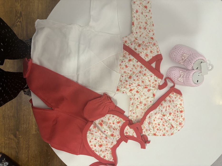 Продам набор для новорожденного на 62 см 0-3 мес, фирмы bebetto