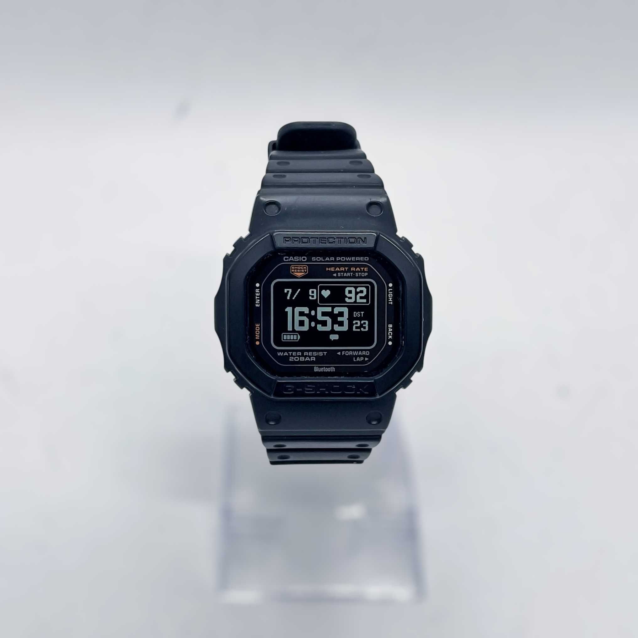 G-SHOCK DW-H5600-1ER – смарт часовник с Bluetooth, соларен, пулс, SpO2