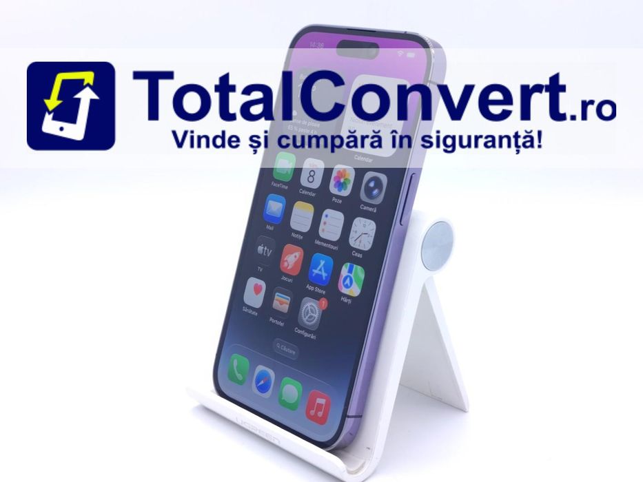 Apple iPhone 14 Pro 128GB Deep Purple 6GB, Garantie 24 luni | #D88440