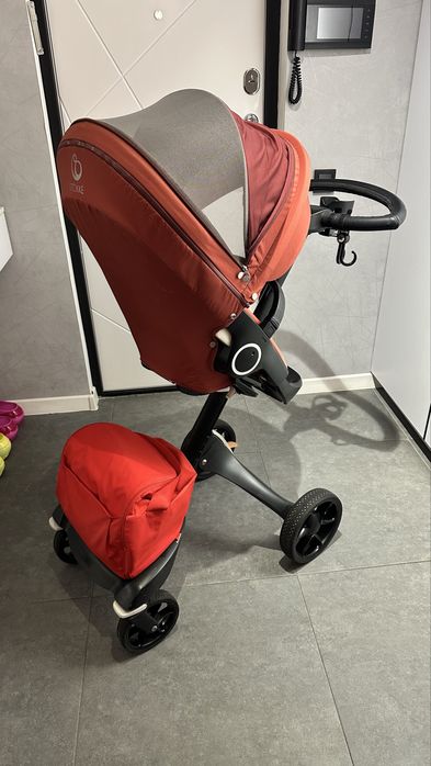 Stokke Explory limited edition цвет Бургунди На черной раме Оригинал!