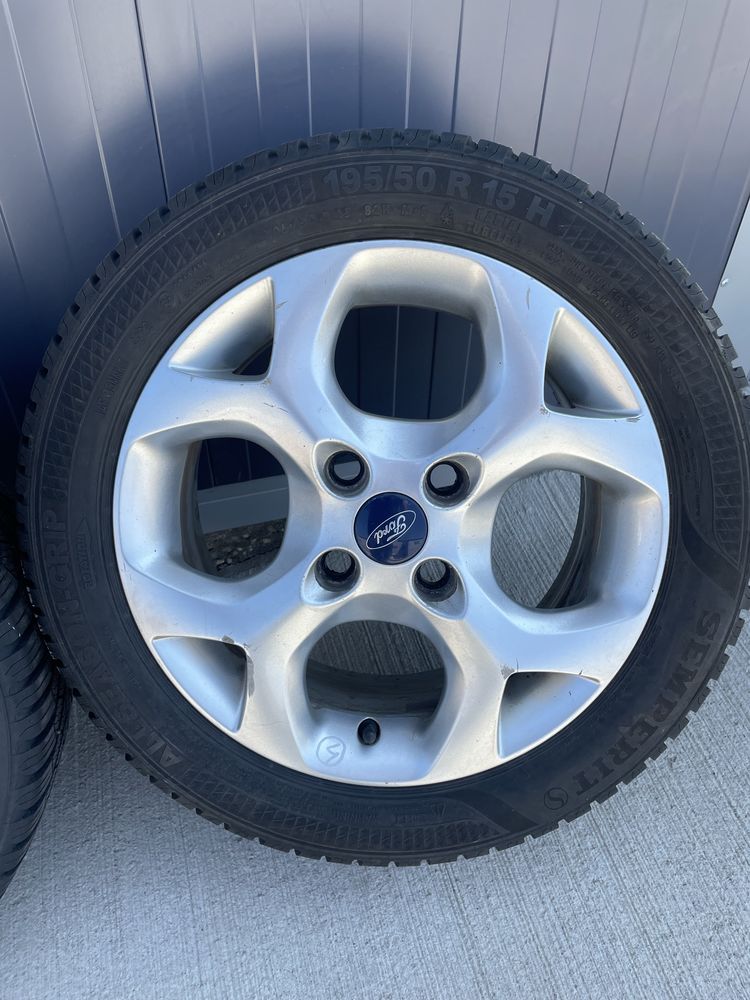 Set jante Aliaj Ford Fiesta pe 15