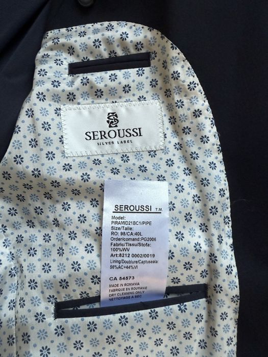 Costum Seroussi Cerruti