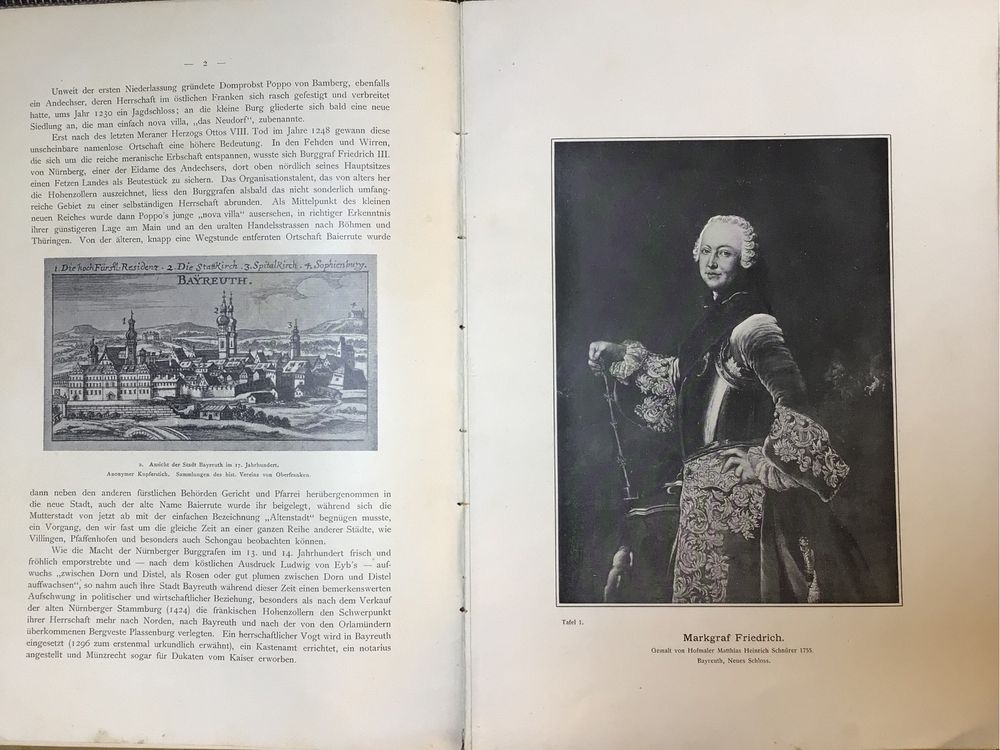 Немска стара книга 1902г (паметници на изкуството)