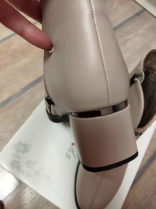 Дамски боти естествена кожа