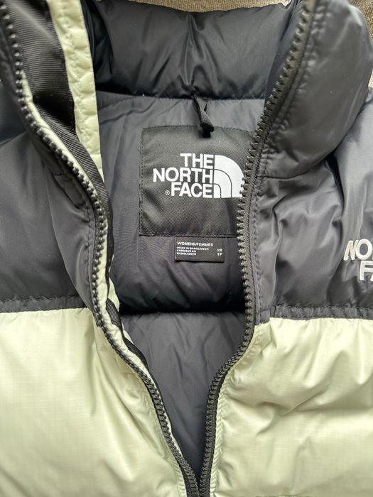 Дамско яке The North Face Nuptse Retro, бледо зелено, XS