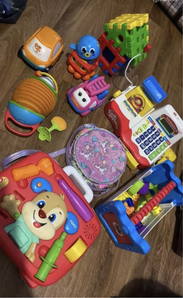 Мешок с развивающими игрушками