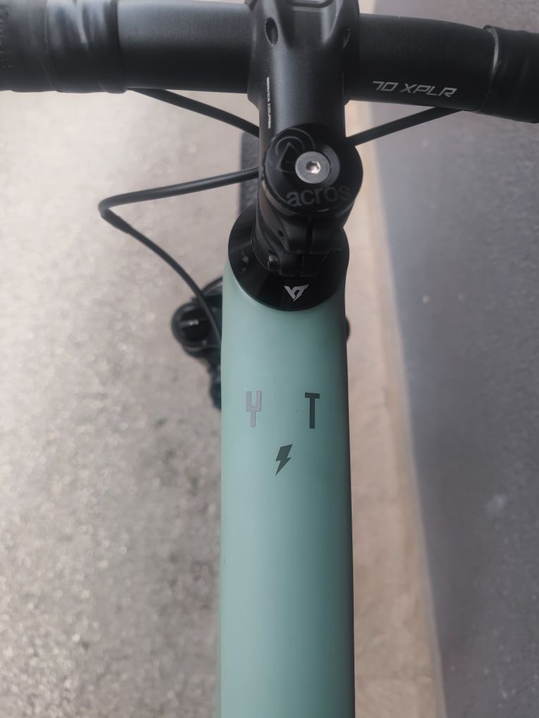 Карбонов Велосипед 28" YT 1x12 SRAM Rival XPLR ETAP AXS 2025г. Gravel