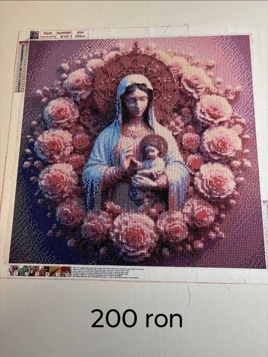 Pictura cu diamante 5 D . Cadoul. Perfect pentru cineva drag.