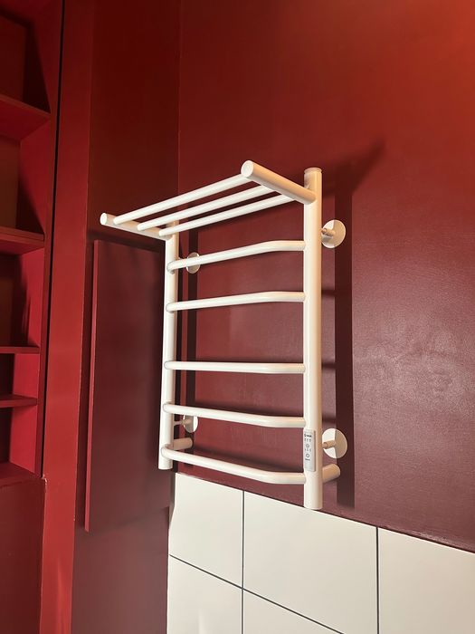 Полотенцесушитель электрический Ника WAY-3 600мм 400мм с полкой Новый