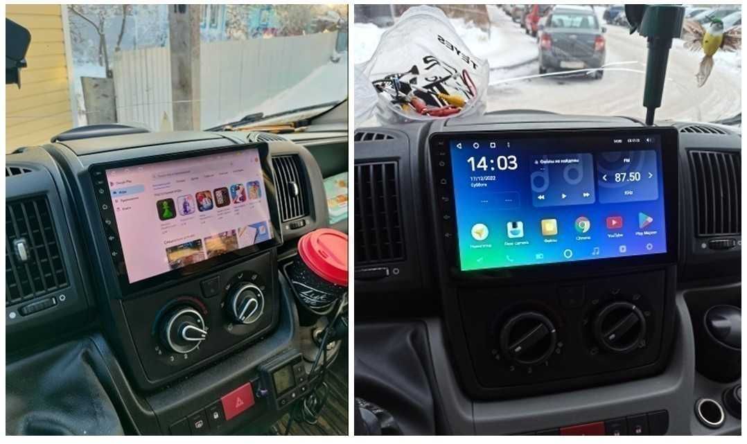 Fiat Ducato,Citroen Jumper, Peugeot Boxer Android Mултимедия/Навигация