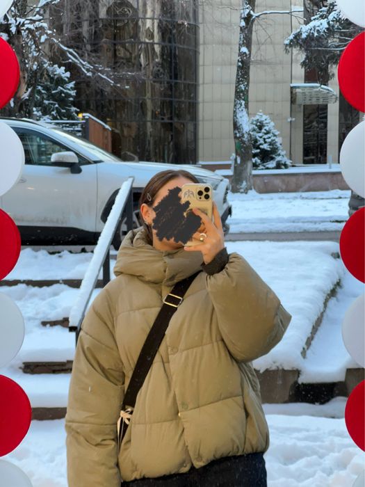 пуховик зимний женский