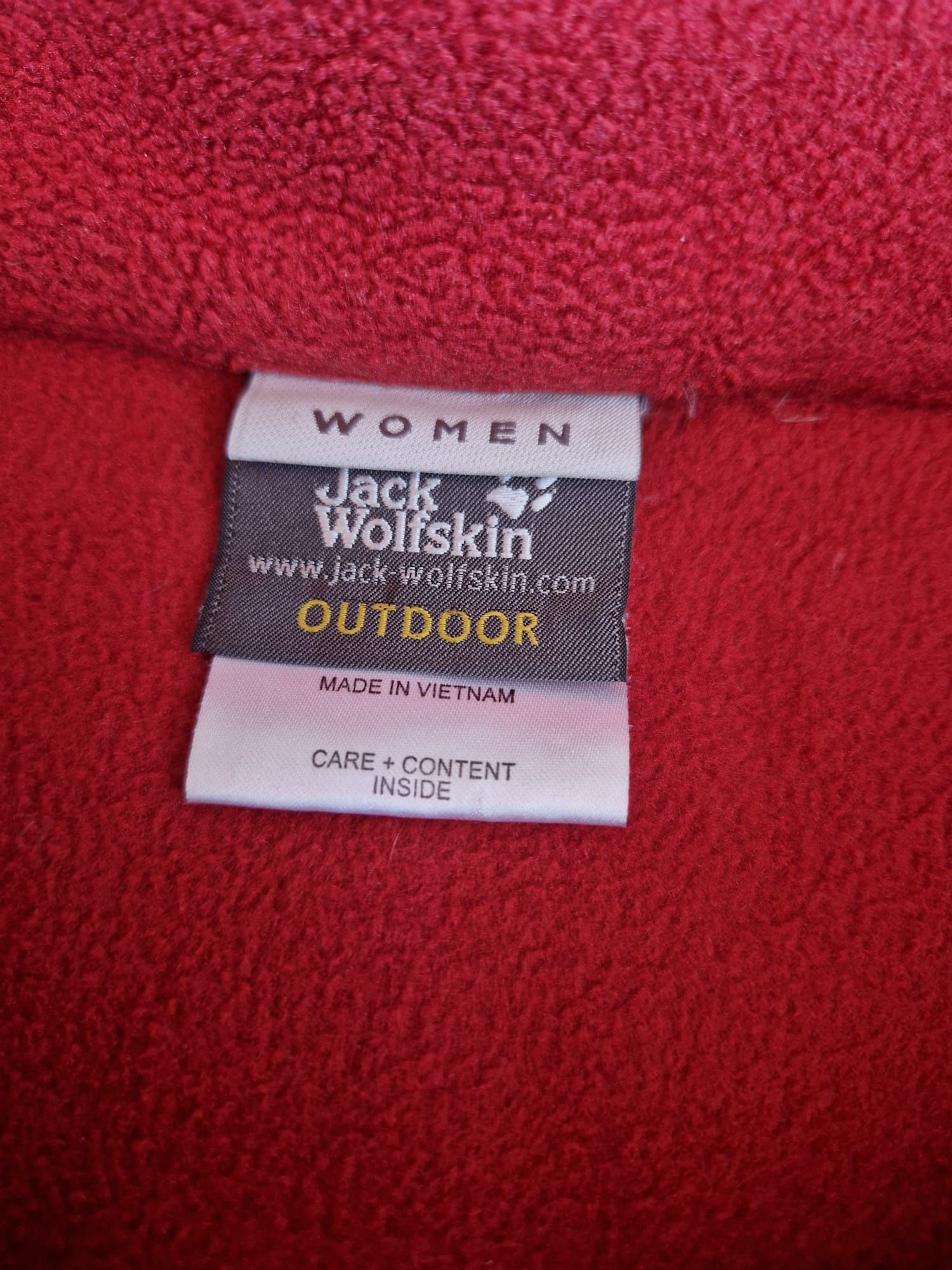 Дамско яке с полар Jack Wolfskin, размер М