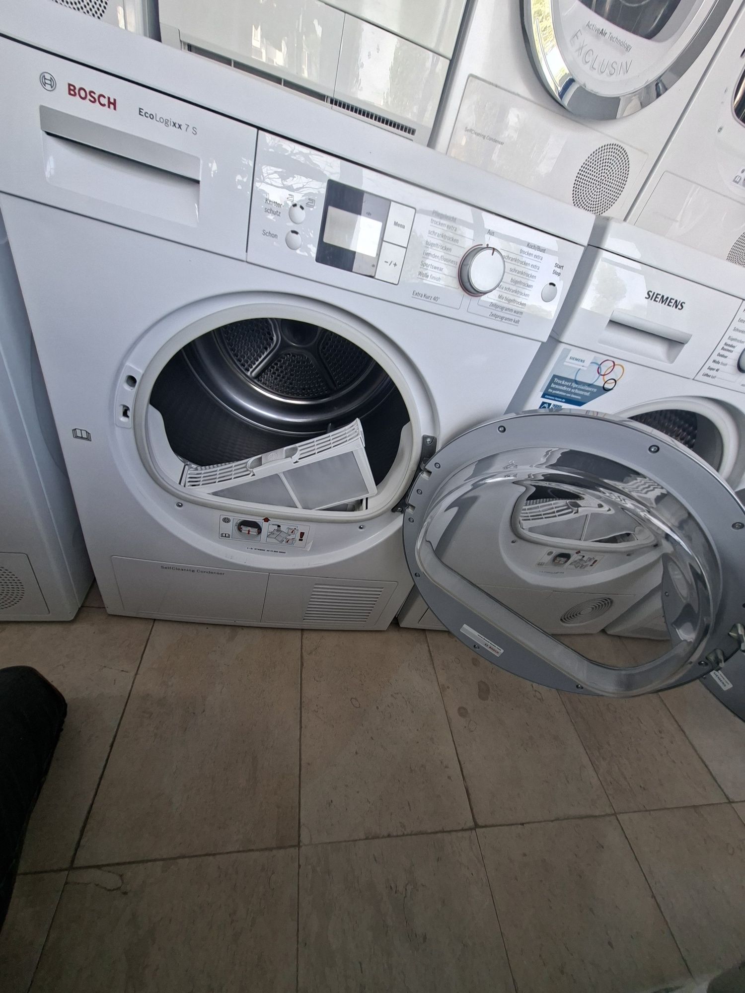 Сушилня със термопомпа BOSCH EcoLogixx 7 S