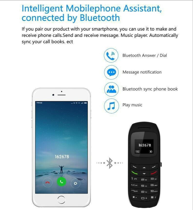 L8Star BM70 Cel mai mic telefon din Lume NOU Sigilat Bluetooth