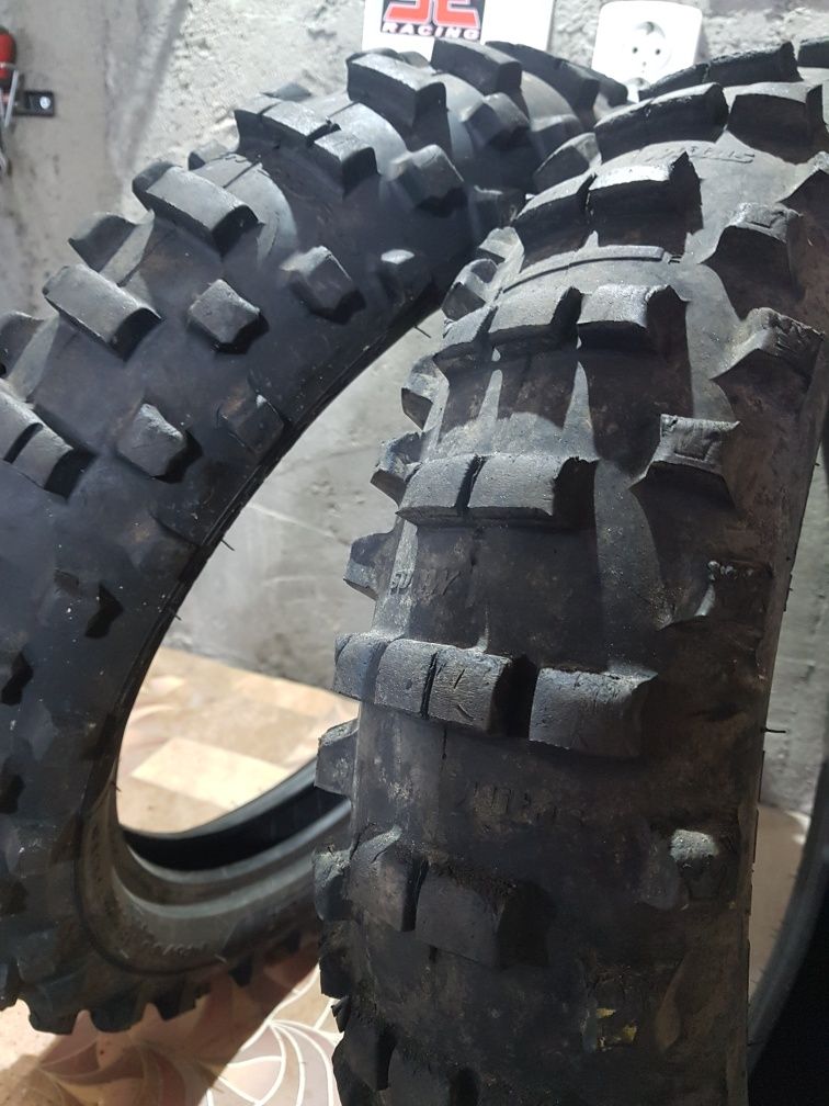 140/80-18 Mitas & Pirelli enduro cross