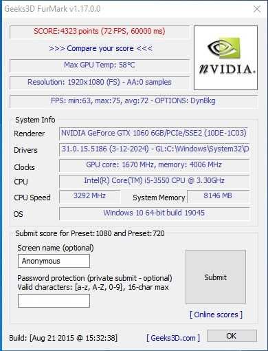 Placa video Gaming MSI Nvidia GTX 1060 6Gb 192 bit Impecabila