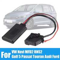 Cablu auxiliar Bluetooth Audi / Vw pentru MFD2, RNS2, mufa 18 pini
