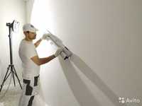 Шпаклёвка стен 20 000 потолок 25 000 покраска 15 000 делаем быстро