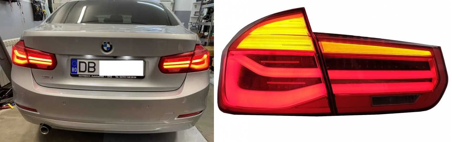 Stopuri Led BMW Seria 3 F30 Facelit Optic Produs Nou Compatibil 12-15