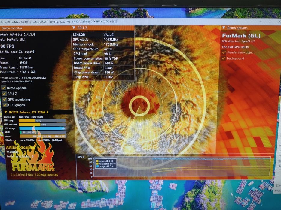 Nvidia gtx titan x 12 gb hybrid watercooled