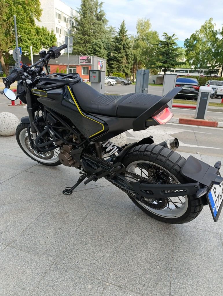 Мотор Husqvarna svartpilen 401