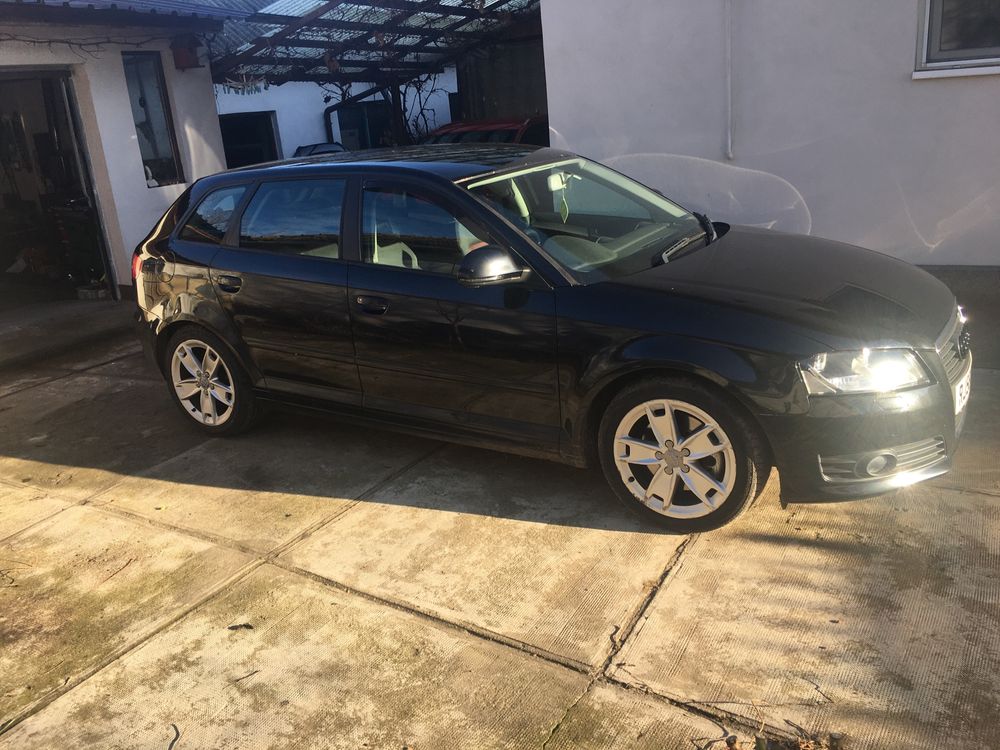 Usi Audi A3 8P negre