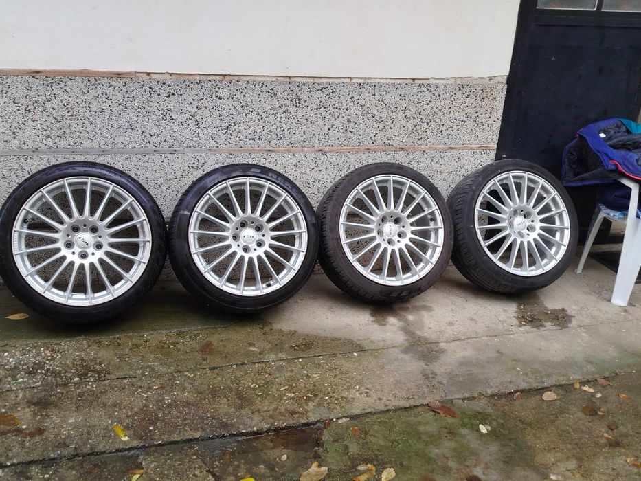 Продавам немски лети алуминиеви джанти Rial,18 цола,8J×18,ET48,5×114,3