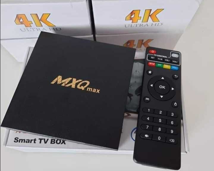 топ цена ТВ БОКС Android 11.1 tv box MXQ MAX 4K БГ ТВ