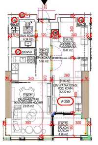 Продается коробка в "NEST ONE", 2х ком. кв., 59 м2, СРОЧНО!