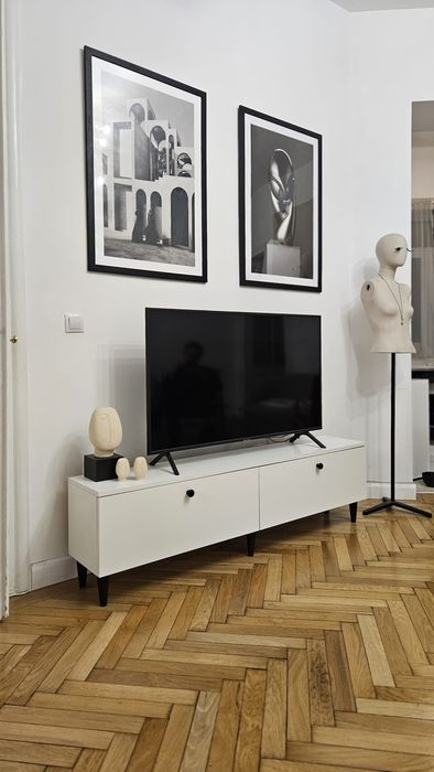 Comoda TV | 160 cm | Alb |