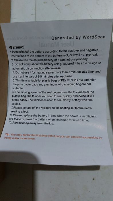 aparat sigilat punga pungi