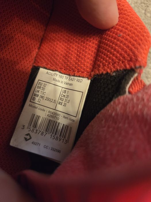 Vand ghete fotbal copii marime 32 (20cm)