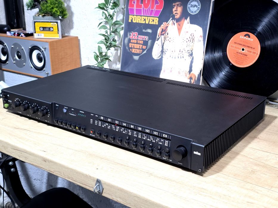 Receiver BRAUN studio system RA1 analog, hifi stereo ,amplituner retro