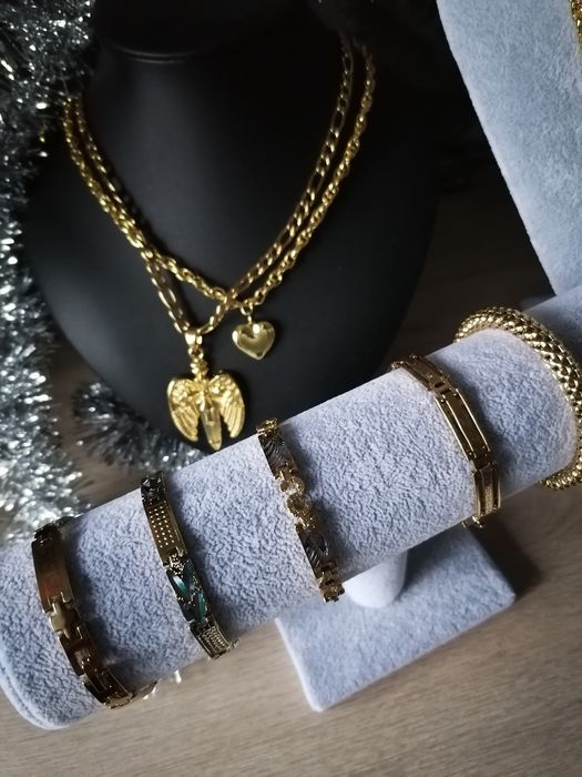 Лот бижута медицинска стомана