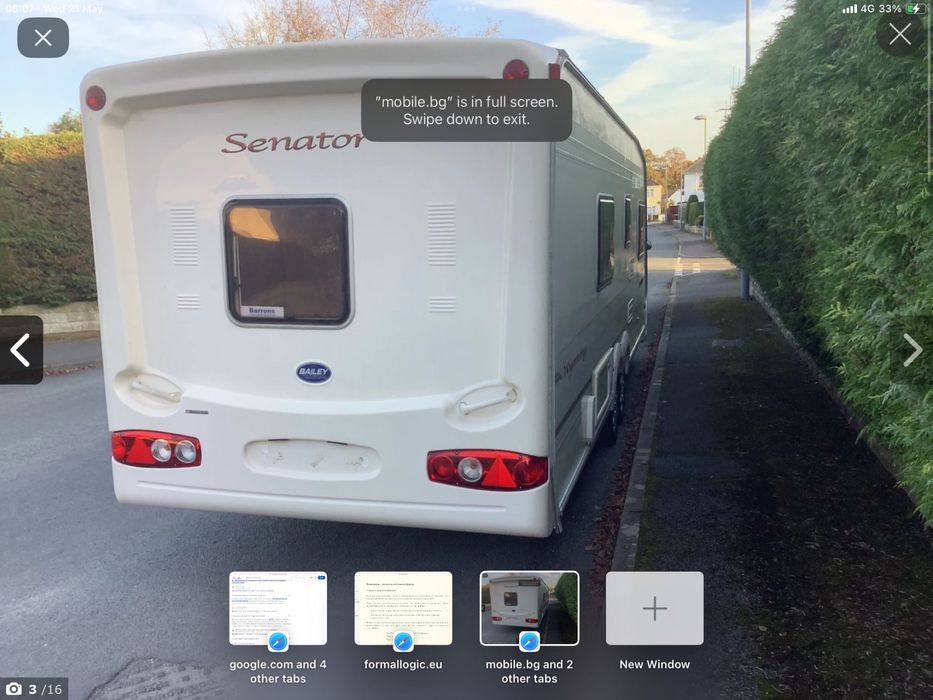 Каравана Bailey Senator Wyoming