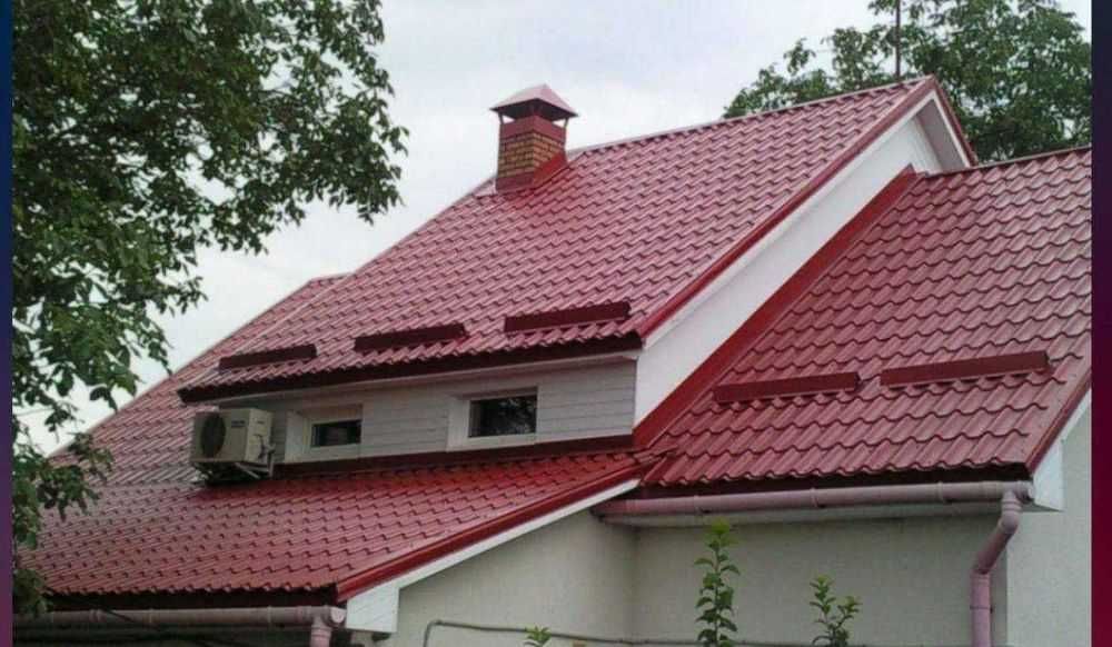 Оцинкованный, рангли Профнастил, Хамма размерлари бор