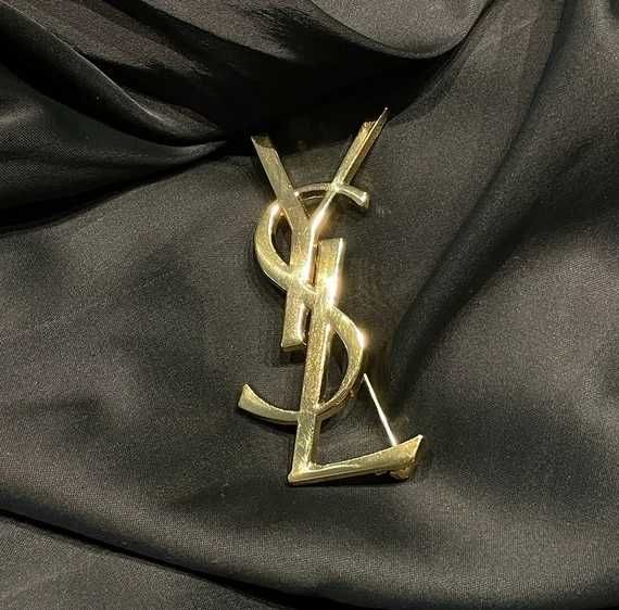 YSL Yves Saint Laurent оригинална брошка
