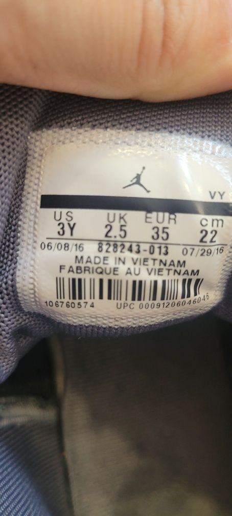 Nike Jordan 1, mar. 35