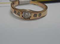 Inel din aur de 14k(m1) staramanet