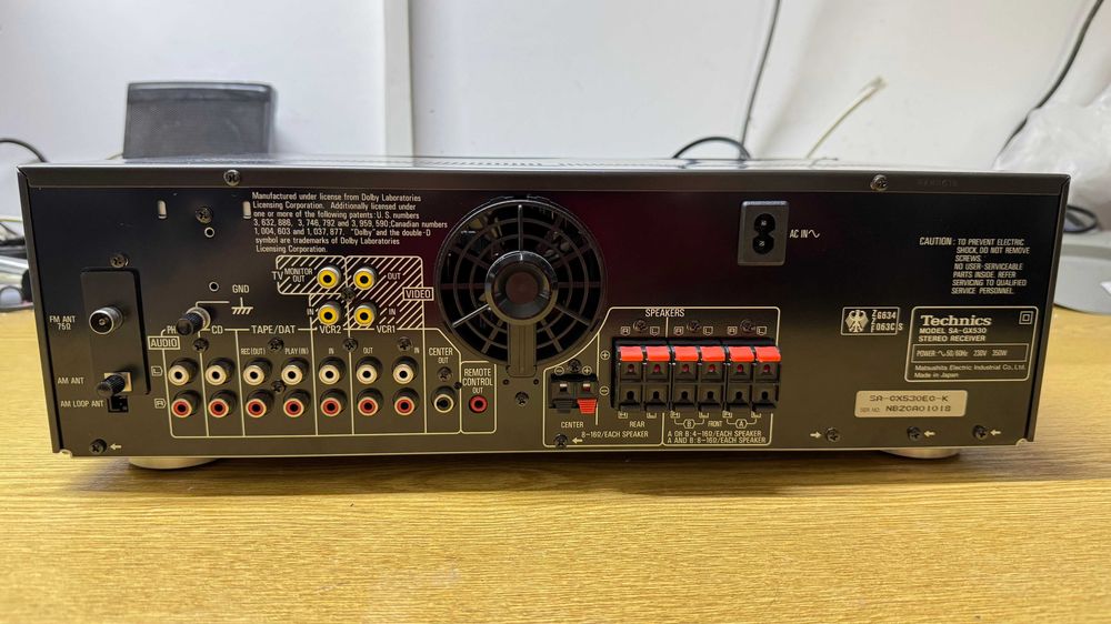 Amplituner cu egalizator incorporat Technics SA-GX530