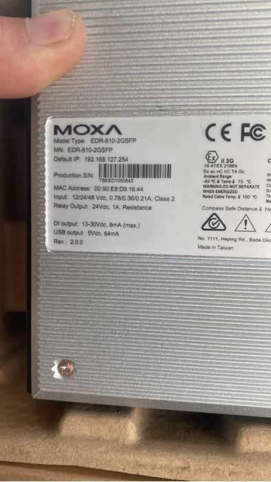 Коммутатор МОХА новая