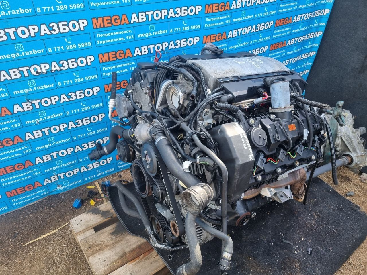 Мотор на БМВ Е53 N62B44