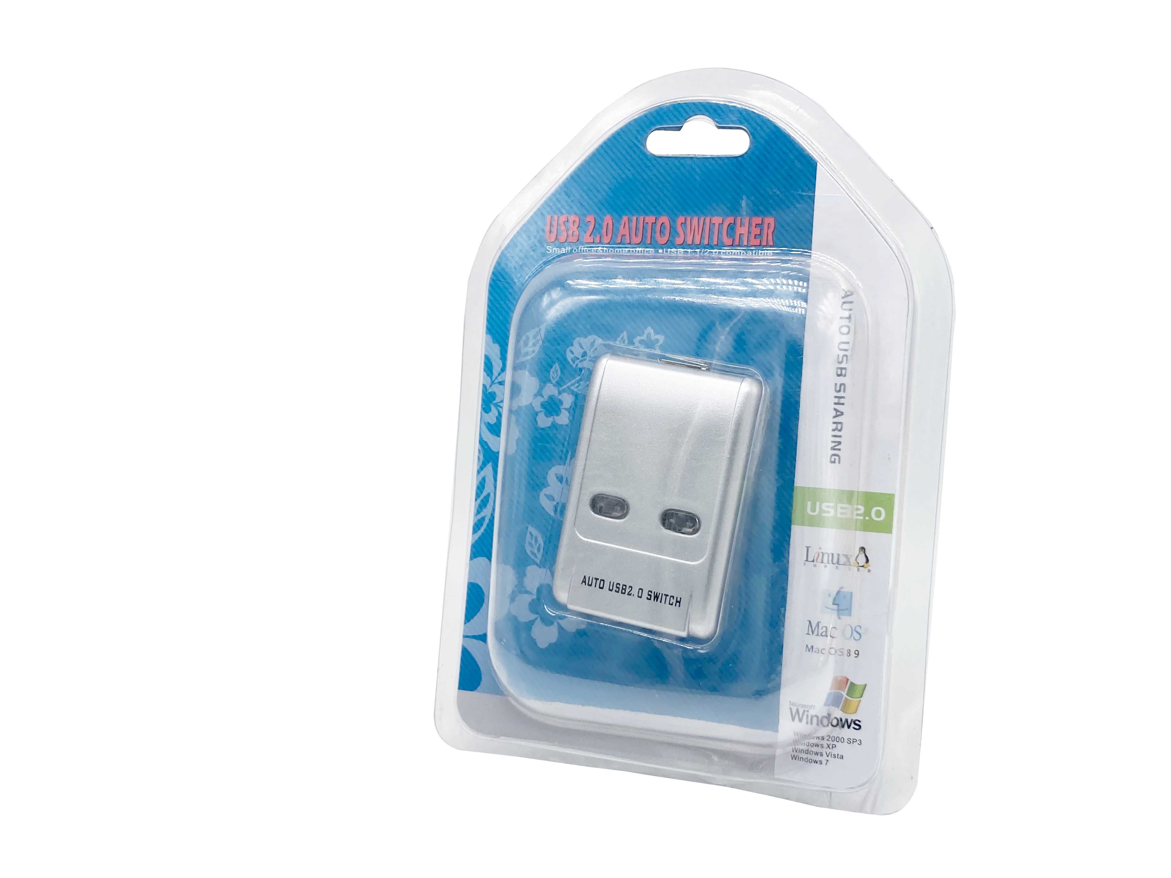 Свич Mt-Viki USB 2 Port Auto MT-SW 221
