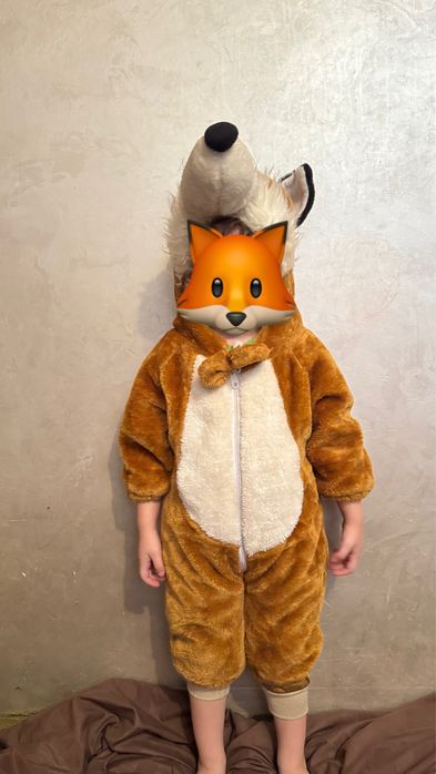 Новогодний костюм лисы/лисенка/лисички