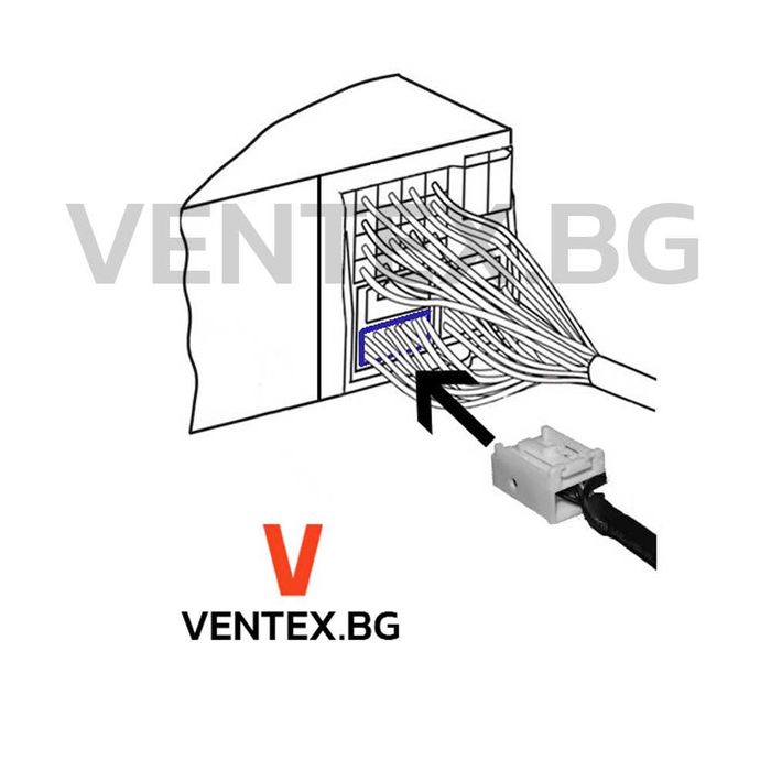 AUX кабел за Audi A3 A4 TT аукс кабел за ауди Concert, Chorus Symphony