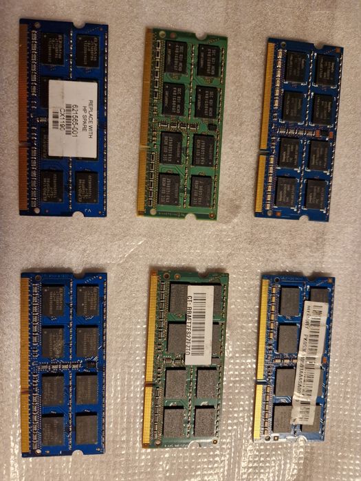 Placute de 2gb Ddr3 ram laptop elpida hynix samsung