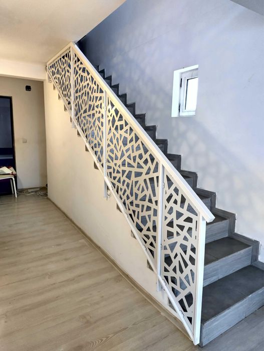 Balustrade Personalizate din BOND-ALUMINIU design Modern Prelucrat CNC