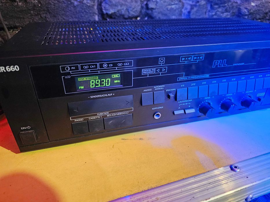 Statie Telefunken HR660 2x30W amplificator