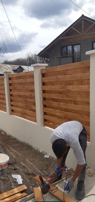 Meseriasi in constructii garduri de peste 10 ani, construim începând d