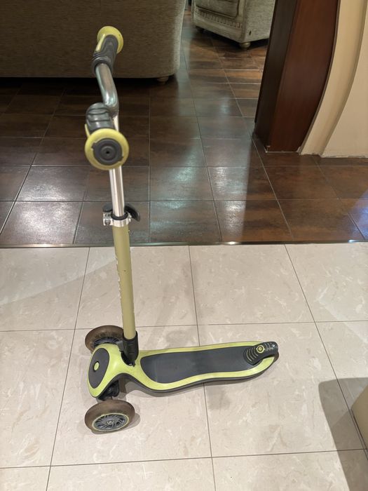 Тортинетка Globber, Сгъваема, Elite Delux, Зелен